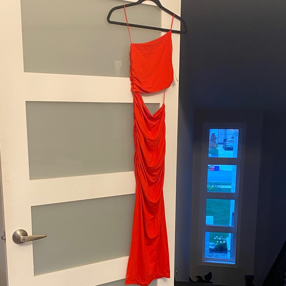 Stunning ZARA Red Cutout Dress